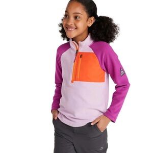 L.L. Bean Kids Pink and Orange Pullover Sz XL